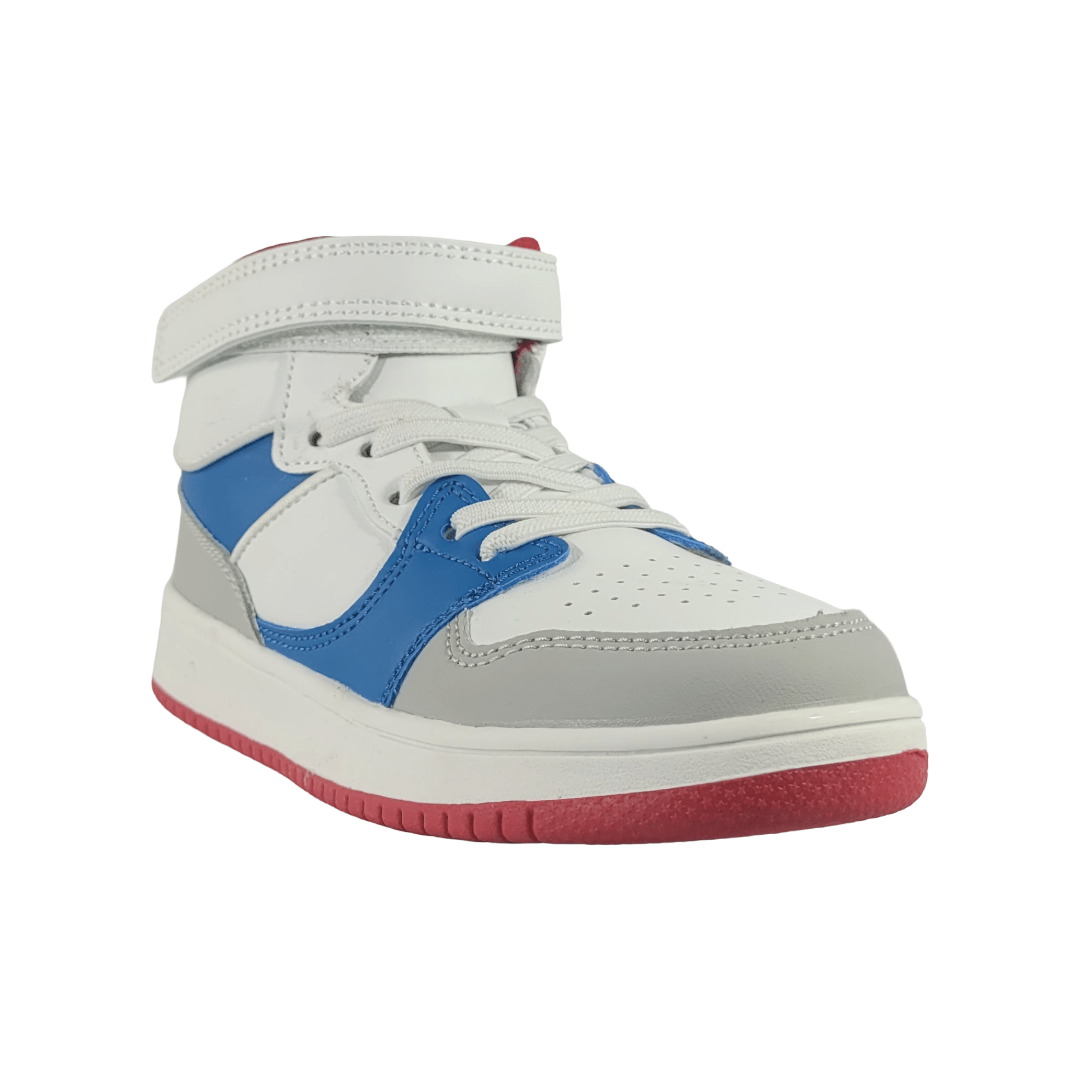 ZAPATILLAS URBANAS SKATER BLANCO/AZUL INFANTIL | 800-0001-1
