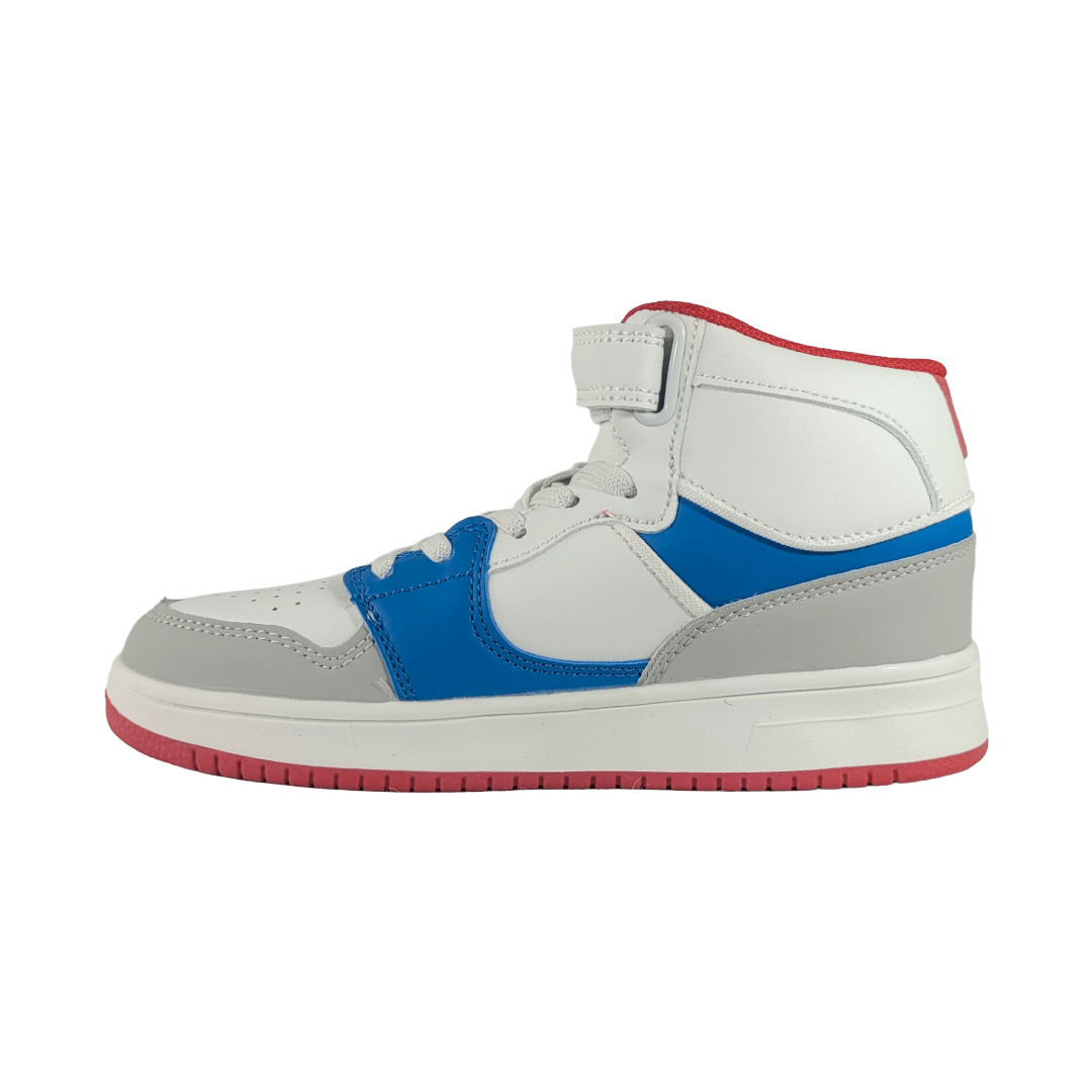 ZAPATILLAS URBANAS SKATER BLANCO/AZUL INFANTIL | 800-0001-3