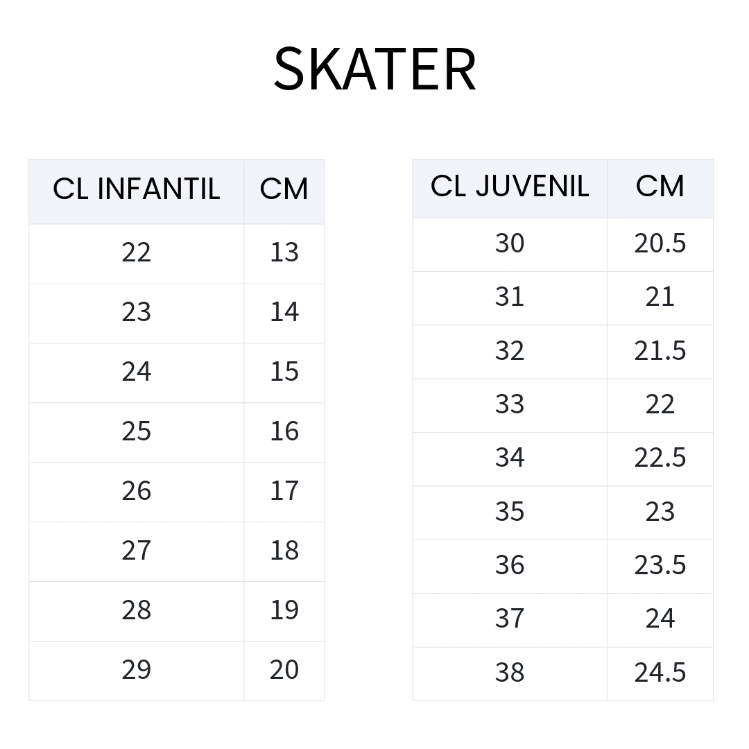 ZAPATILLAS URBANAS SKATER BLANCO/AZUL INFANTIL | 800-0001-5