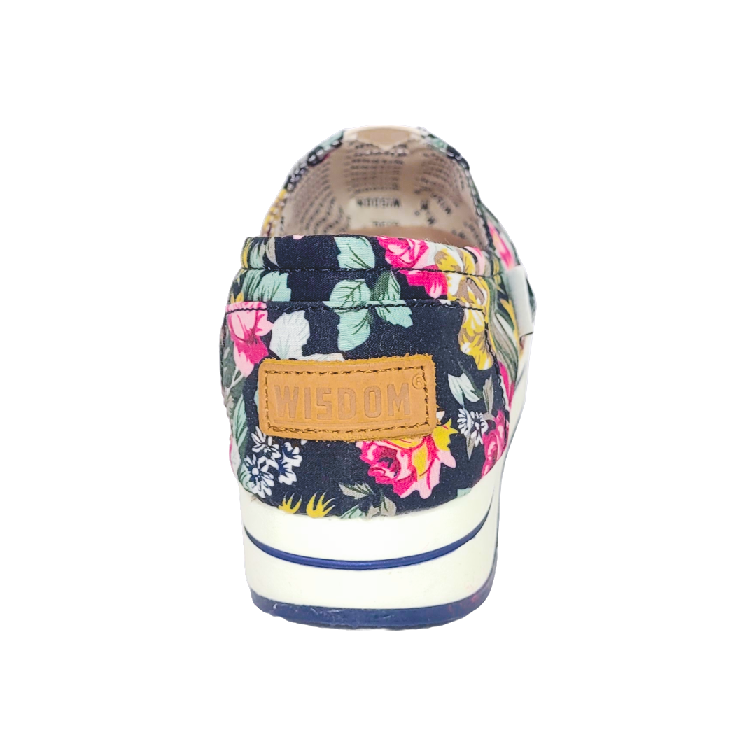 ALPARGATAS WISDOM FLOREADO PURPLE MUJER | W-010-3