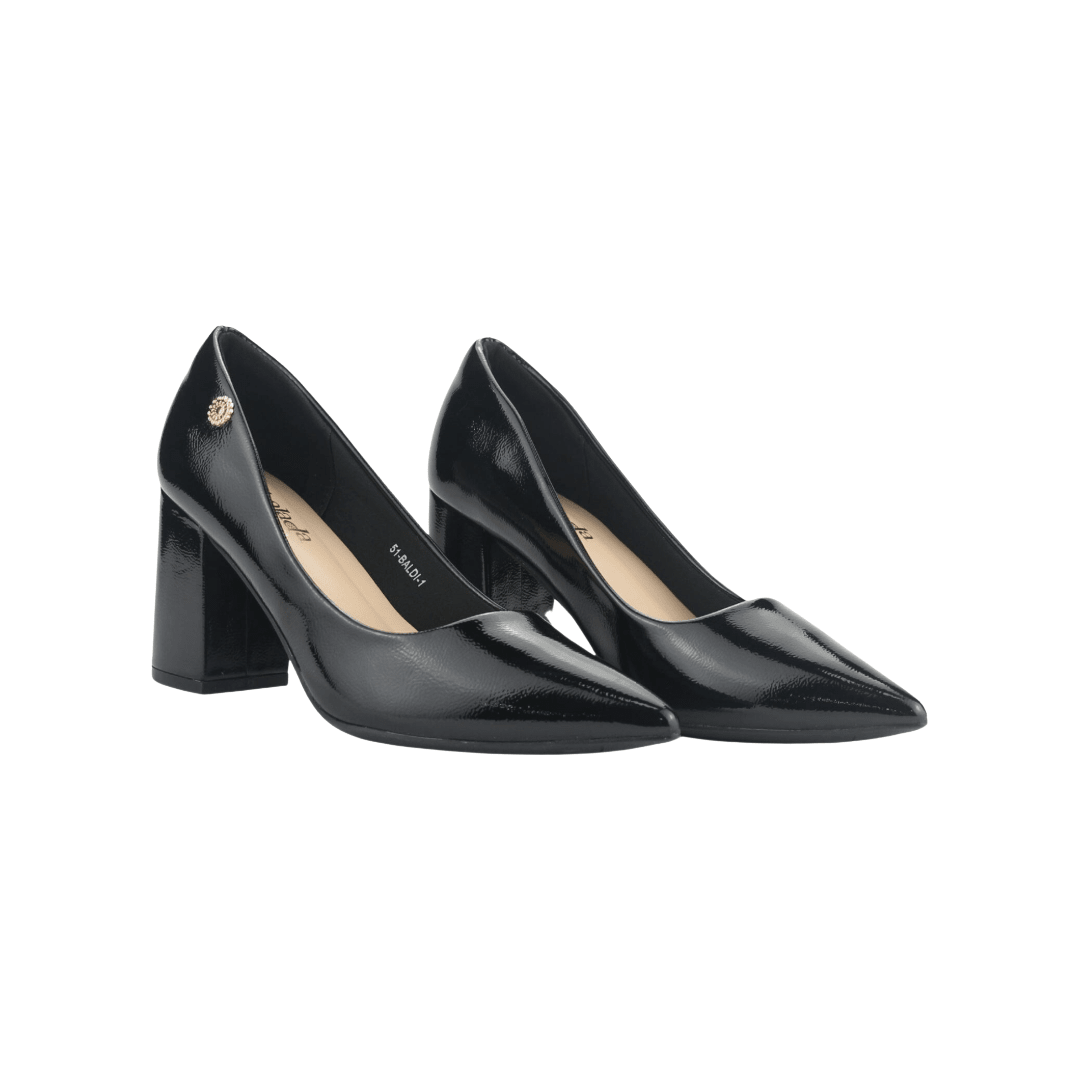 ZAPATOS FORMALES CHALADA NEGRO CHAROL MUJER 51-BALDI-1-2