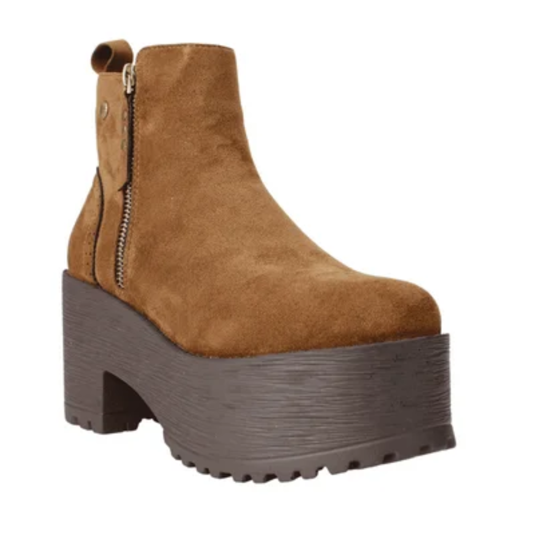 BOTINES NEW WALK MUJER CAMEL 1066-1-CA-3