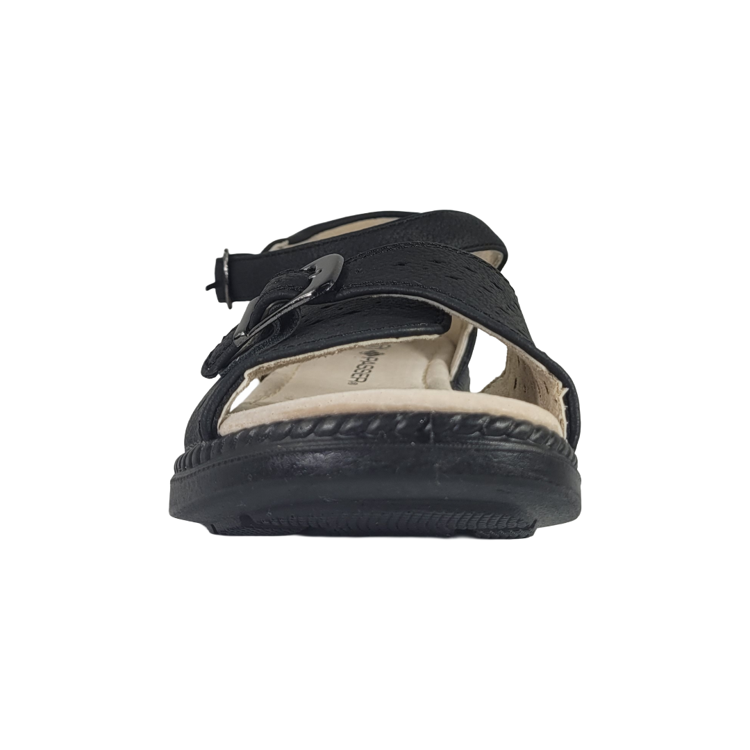 SANDALIAS PASSER NEGRO CASUAL MUJER | 027-2