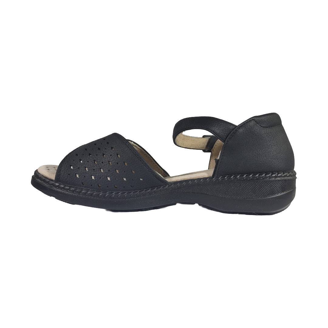 SANDALIAS PASSER NEGRO CASUAL MUJER | 027-3