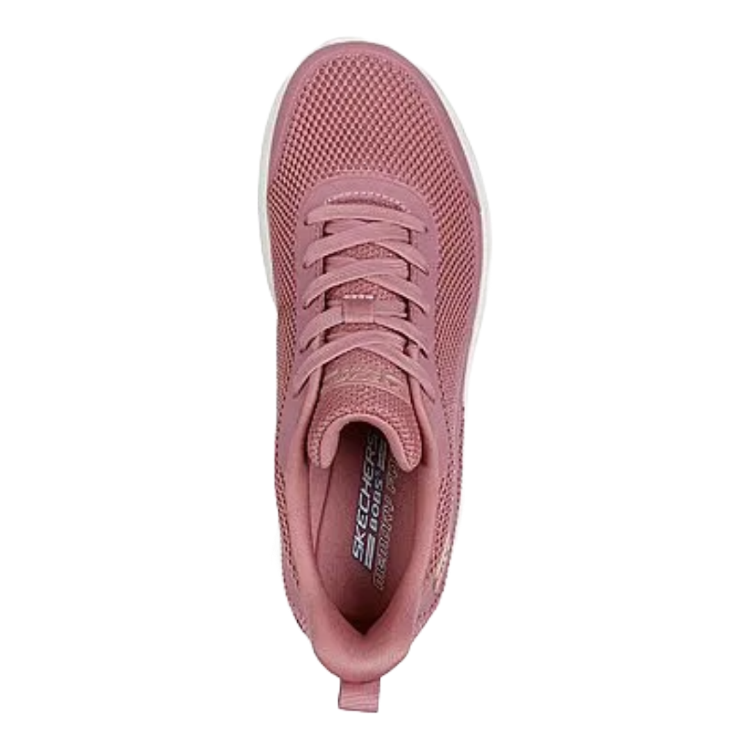ZAPATILLAS SKECHERS BOBS SQUAD WAVES ROSADAS | 117483-ROS-2