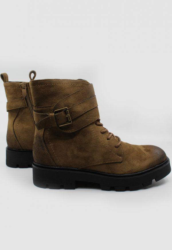 BOTIN SAMI Stylo Café Mujer ST2123BK-2