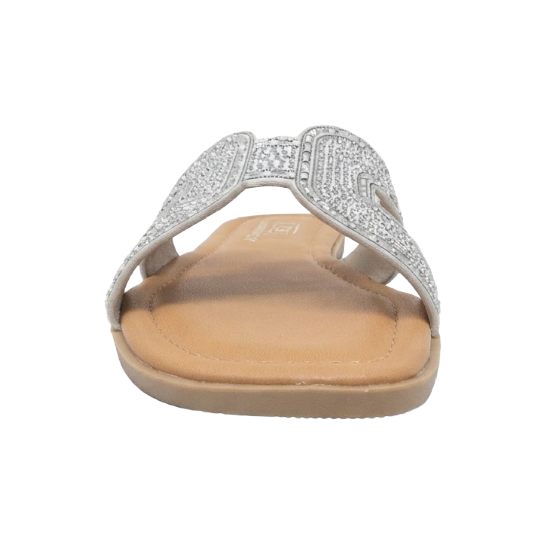 SANDALIAS BONNY FRANCO PLATA MUJER | 384-0047-2