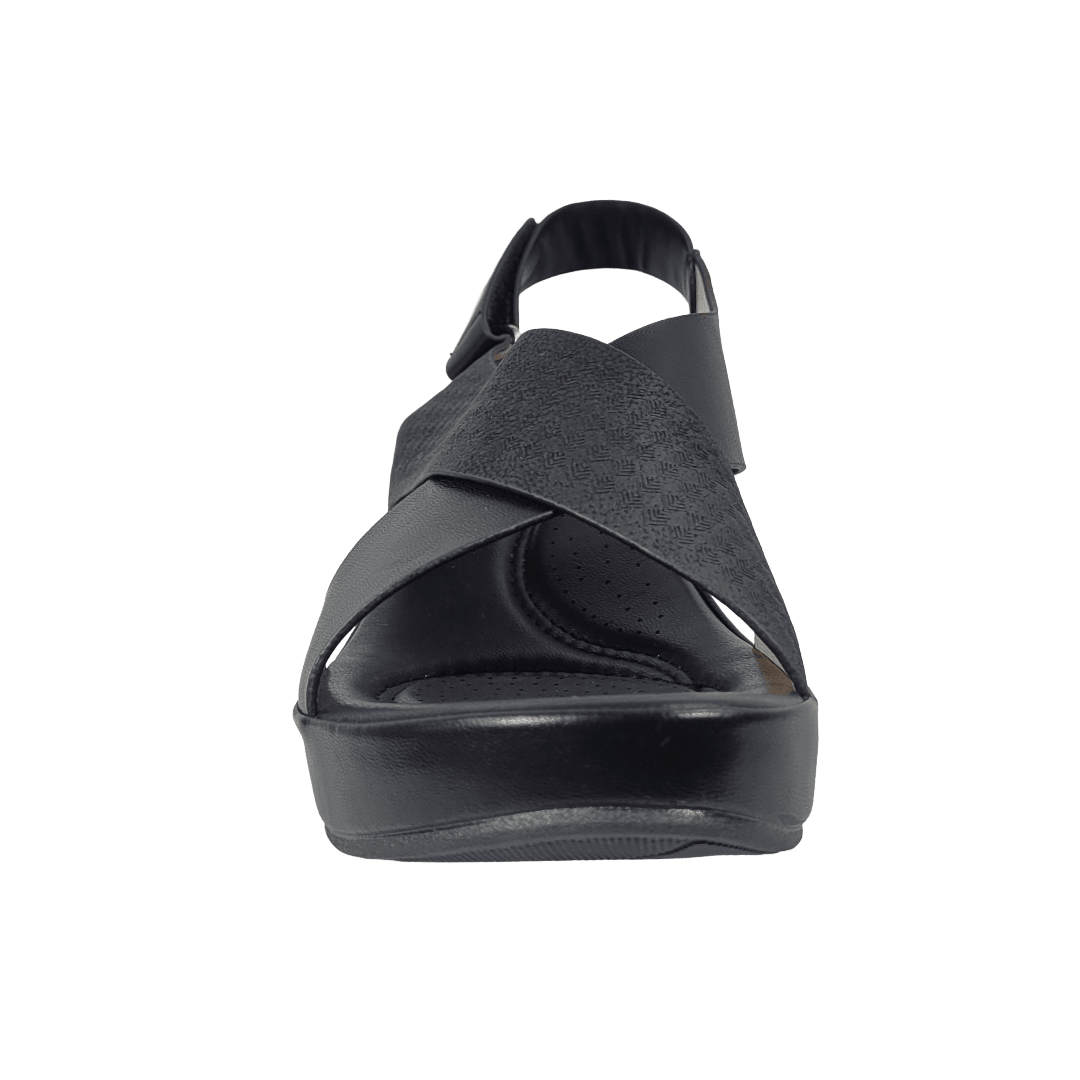 SANDALIAS NEW WALK NEGRO CASUAL MUJER | 3J8736-13-2
