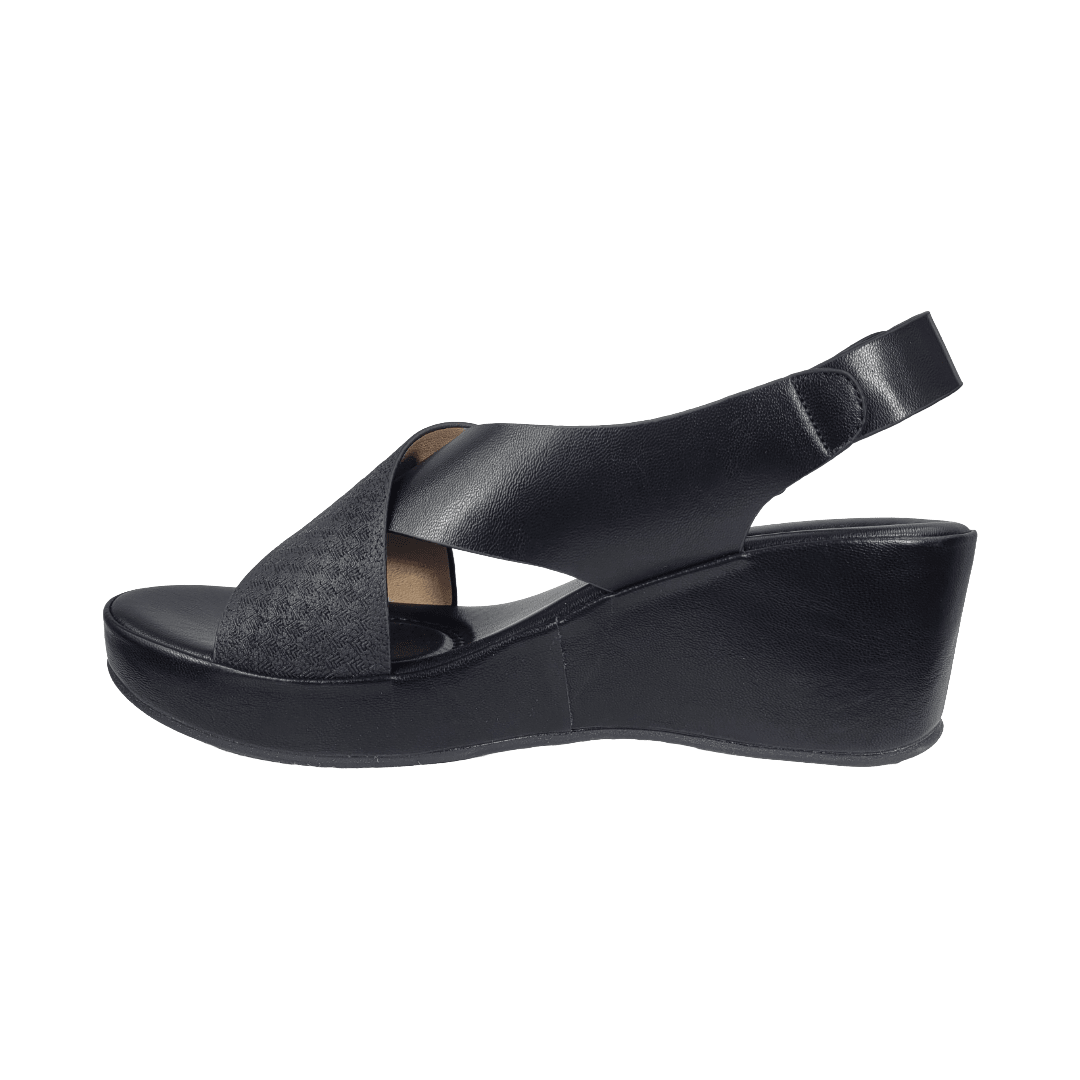SANDALIAS NEW WALK NEGRO CASUAL MUJER | 3J8736-13-3