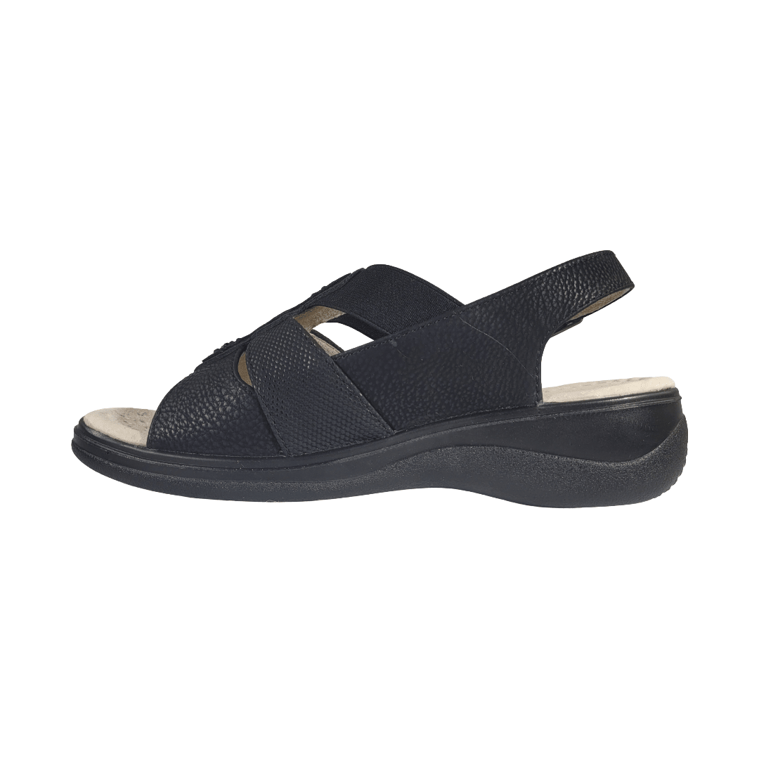 SANDALIAS PASSER NEGRO CASUAL MUJER | 020-3