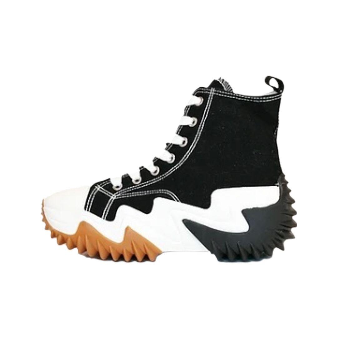 Zapatilla Skaters Mujer Negro 767-9011-1