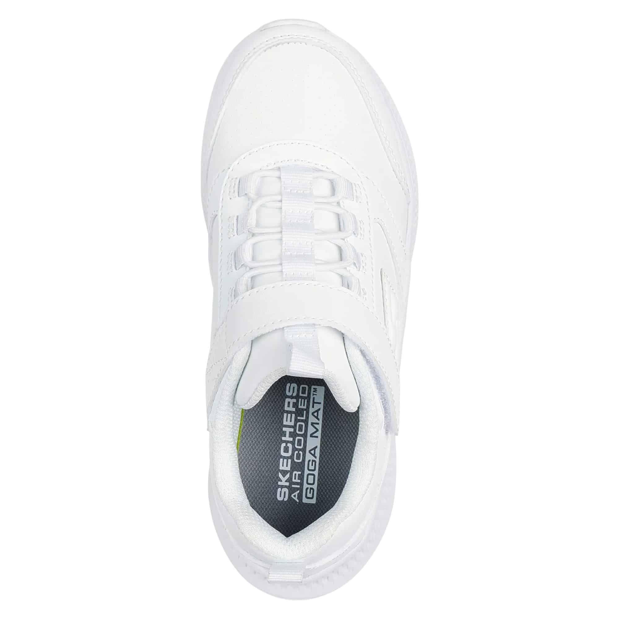 ZAPATILLAS SKECHERS ESCOLARES GO RUN | 303947L-WHT-2