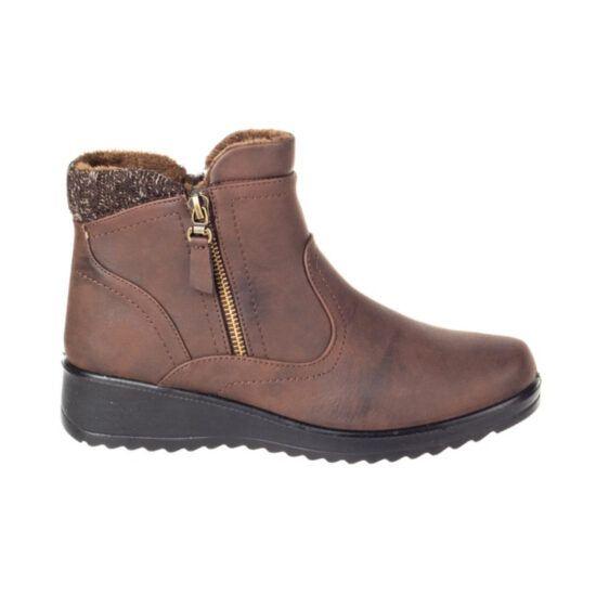 BOTINES NEW WALK CONFORT CAFÉ (MUJER) | ADP91104-40-0
