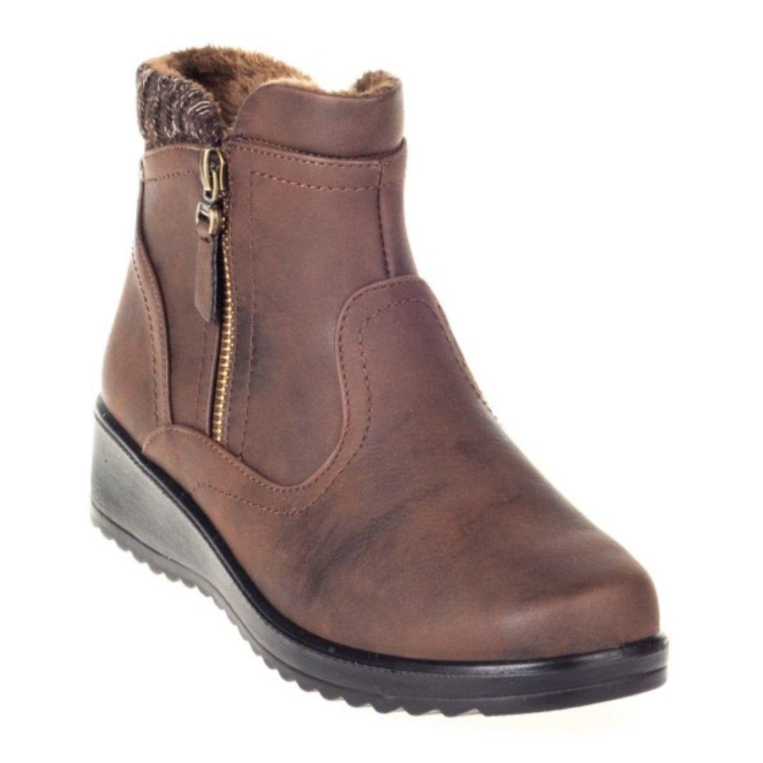 BOTINES NEW WALK CONFORT CAFÉ (MUJER) | ADP91104-40-1