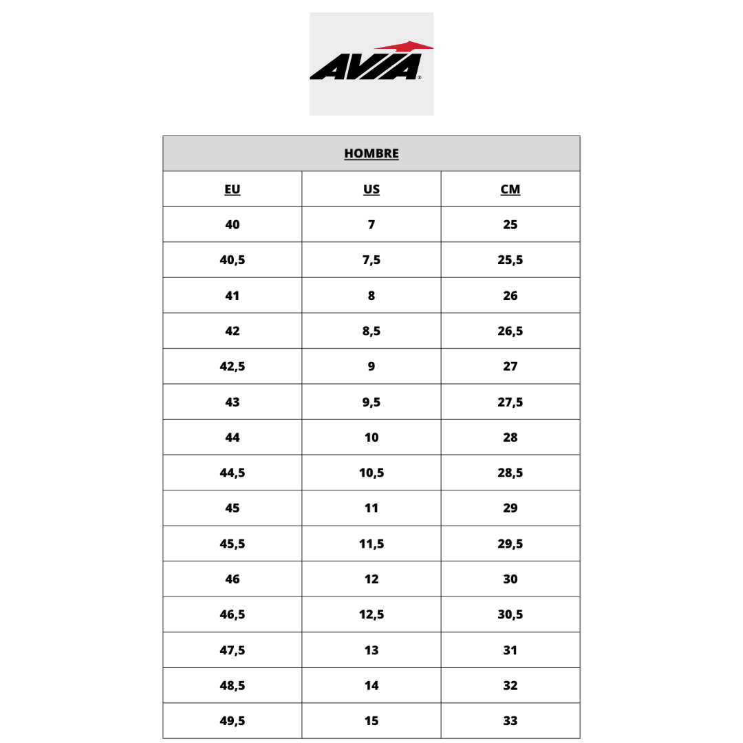 Zapatilla Avia Báltico M 050315-4-4