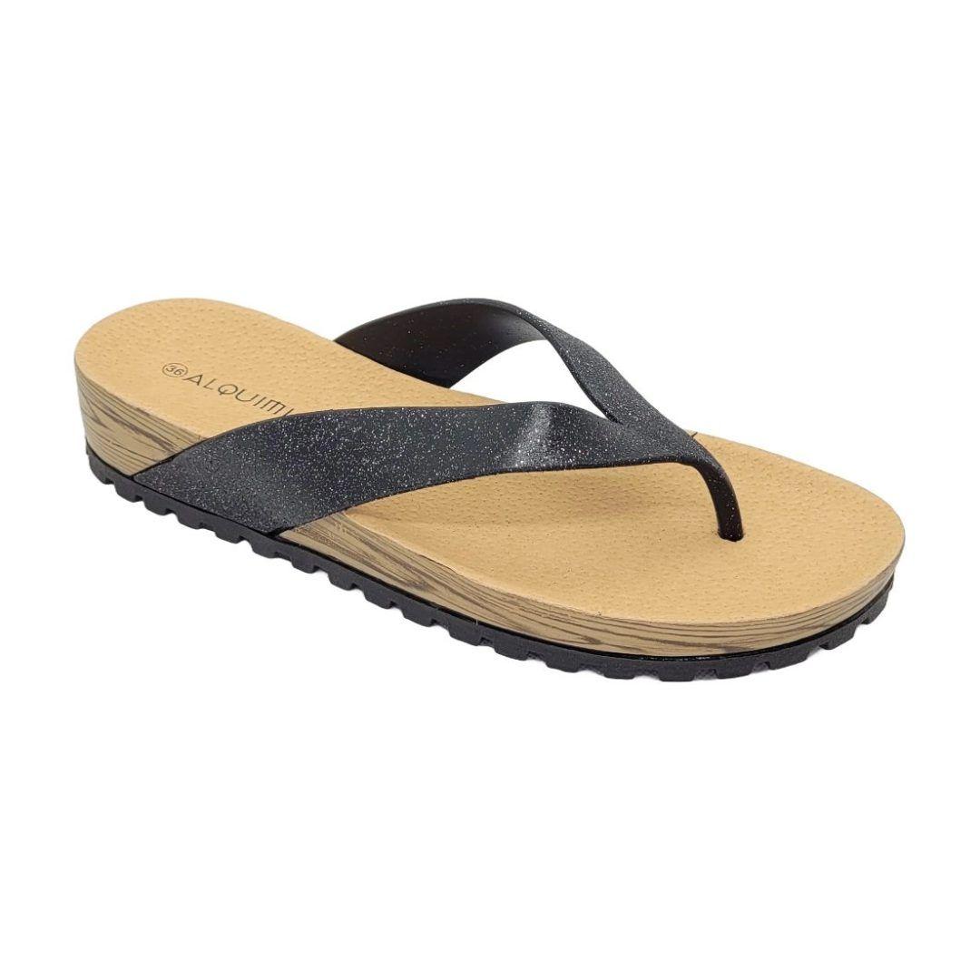 SANDALIAS ALQUIMIA NEGRO 3624-0