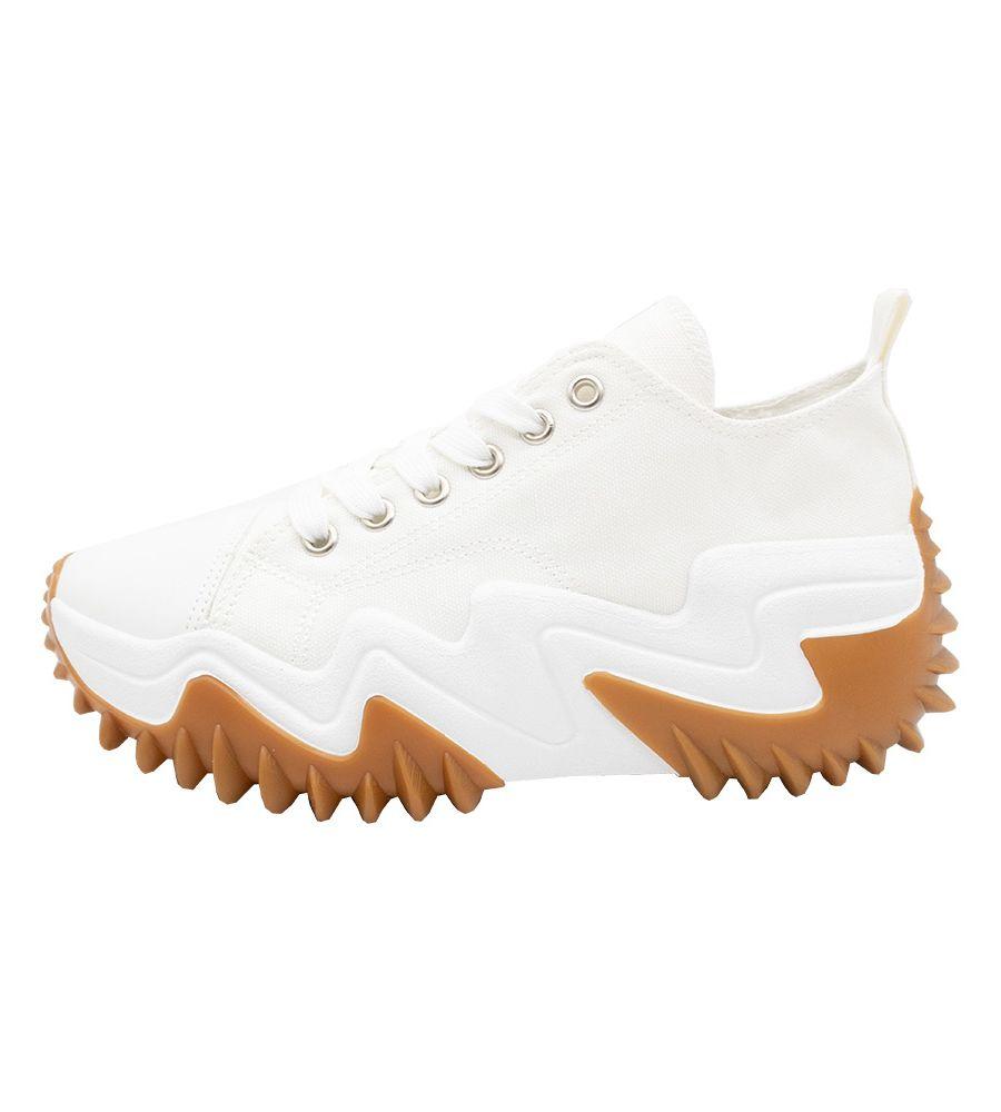 ZAPATILLAS SKATERS MUJER BLANCO 767-9012-2