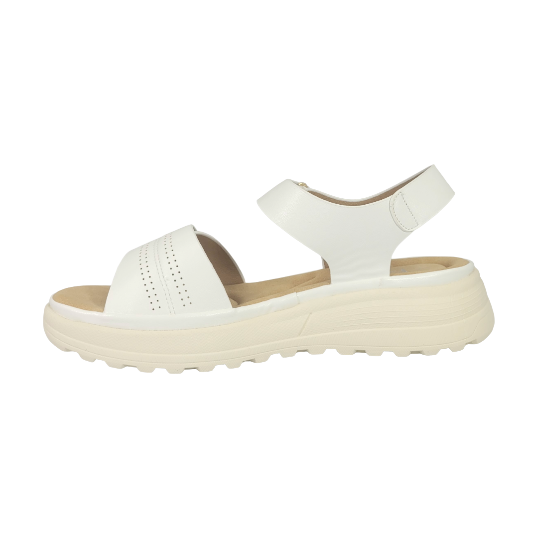 SANDALIAS BY PASS BLANCO MUJER  Y3577-10A-3