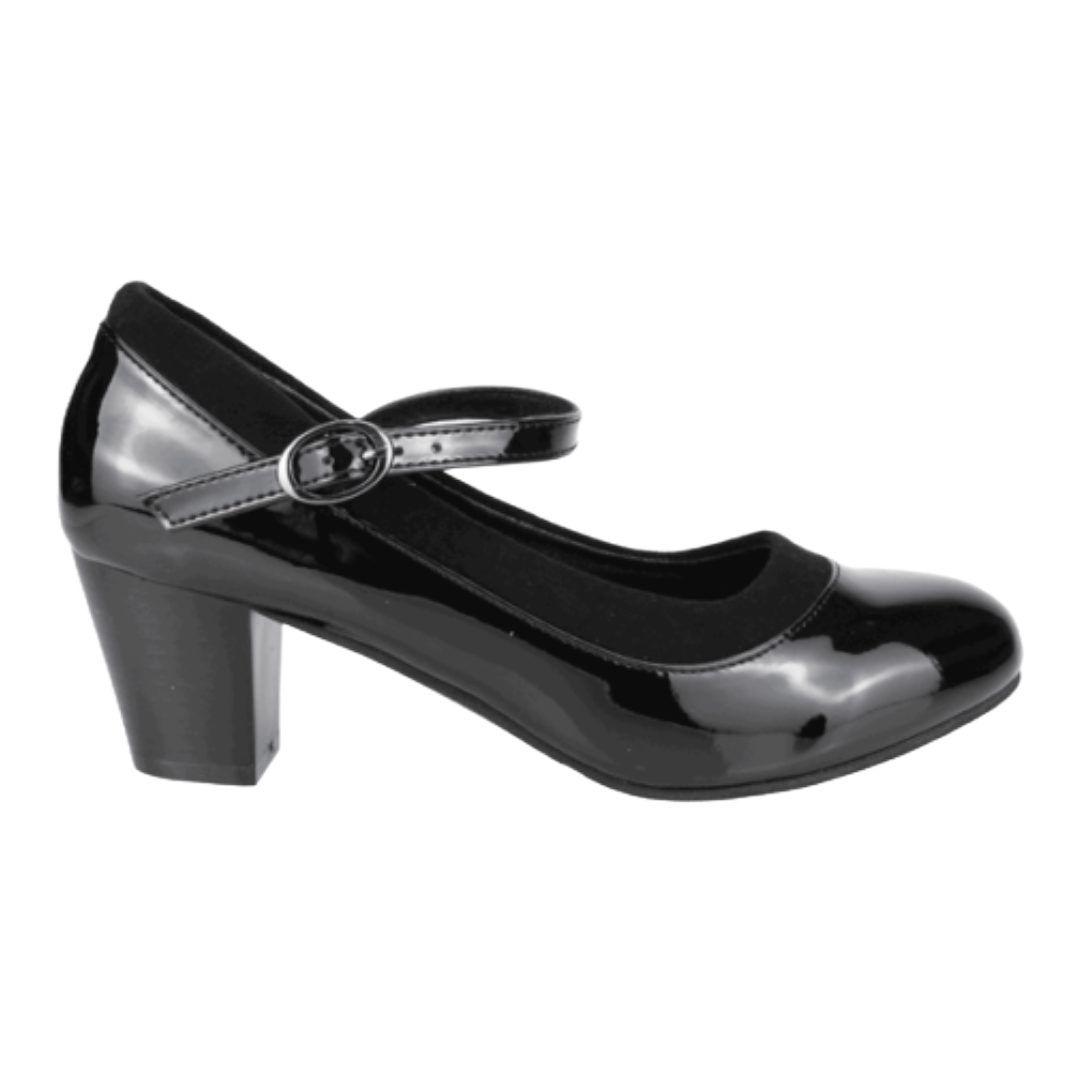 ZAPATOS FORMALES NEW WALK NEGRO CHAROL | FC1412-90-0