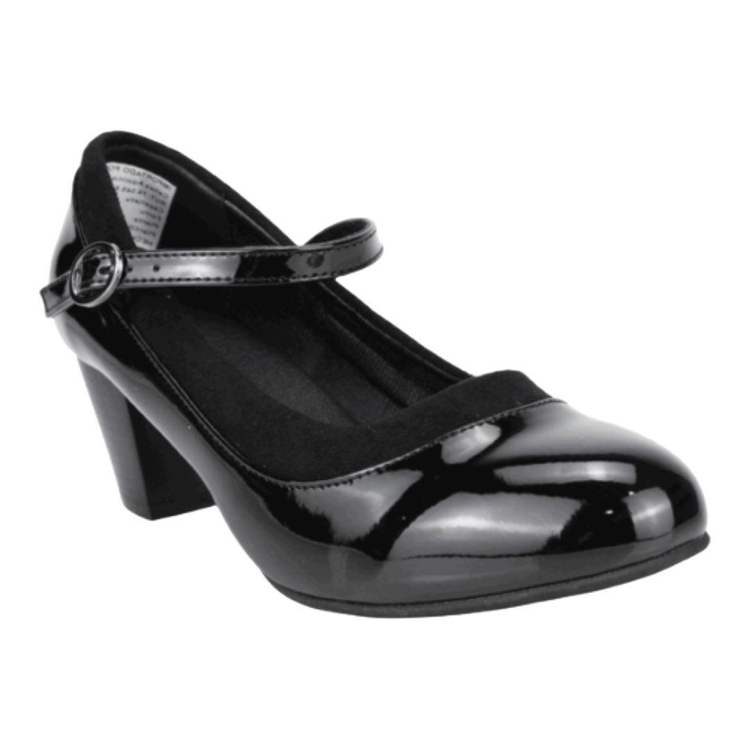 ZAPATOS FORMALES NEW WALK NEGRO CHAROL | FC1412-90-2