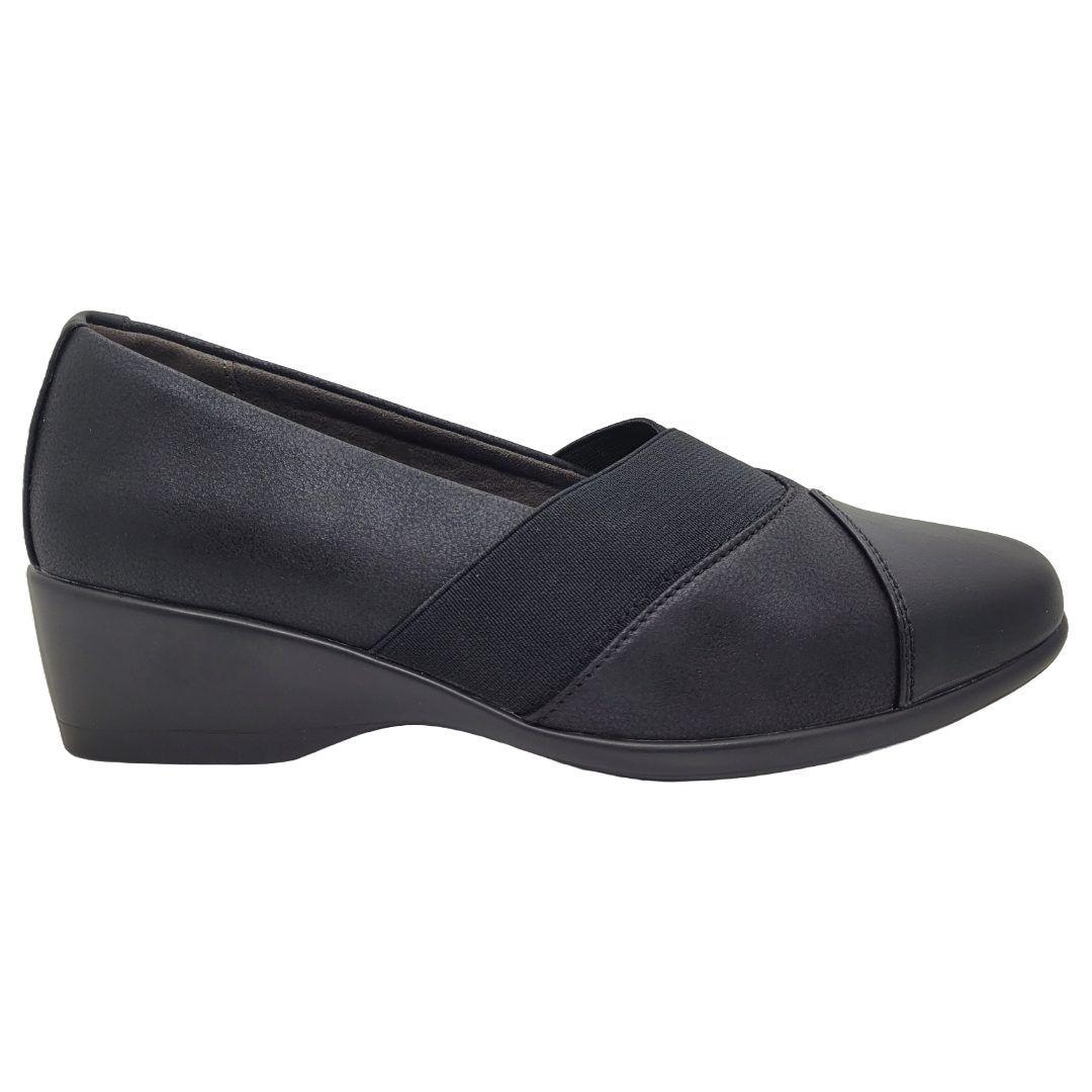 ZAPATOS DE VESTIR CON TACÓN HUALUNAOTE NEGRO | A07757-1-0