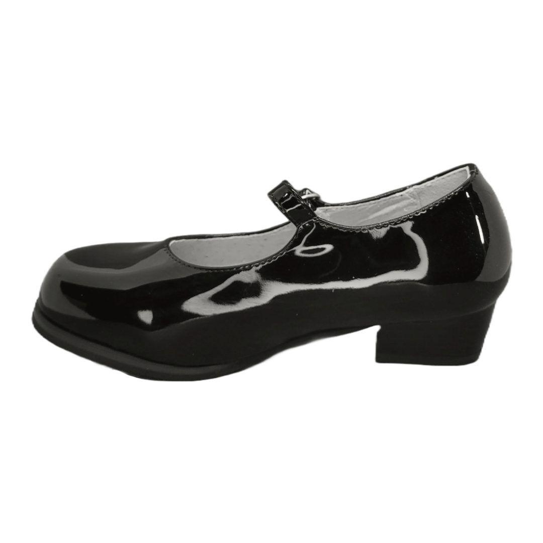 ZAPATOS ALQUIMIA DE CUECA NEGRO CHAROL 3073-2