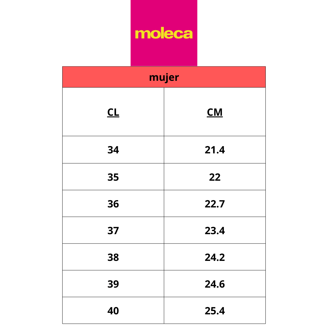 ZAPATOS FORMALES MOLECA NEGRO CASUAL MUJER 5775.106.14187-15745-5