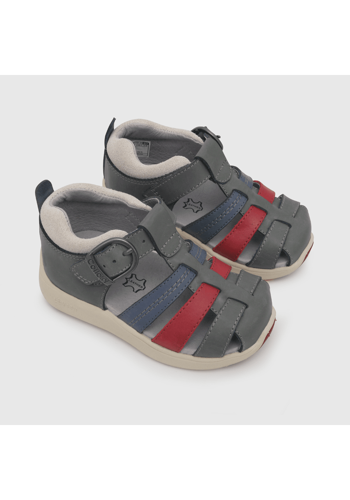 SANDALIAS COLLOKY CERRADA GRIS | 337701-1