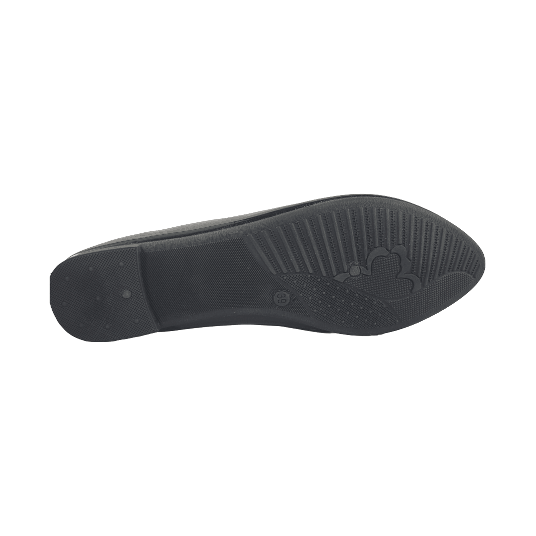 BALLERINAS HUALUNAOTE NEGRO CHAROL MUJER | HLD972-1-4