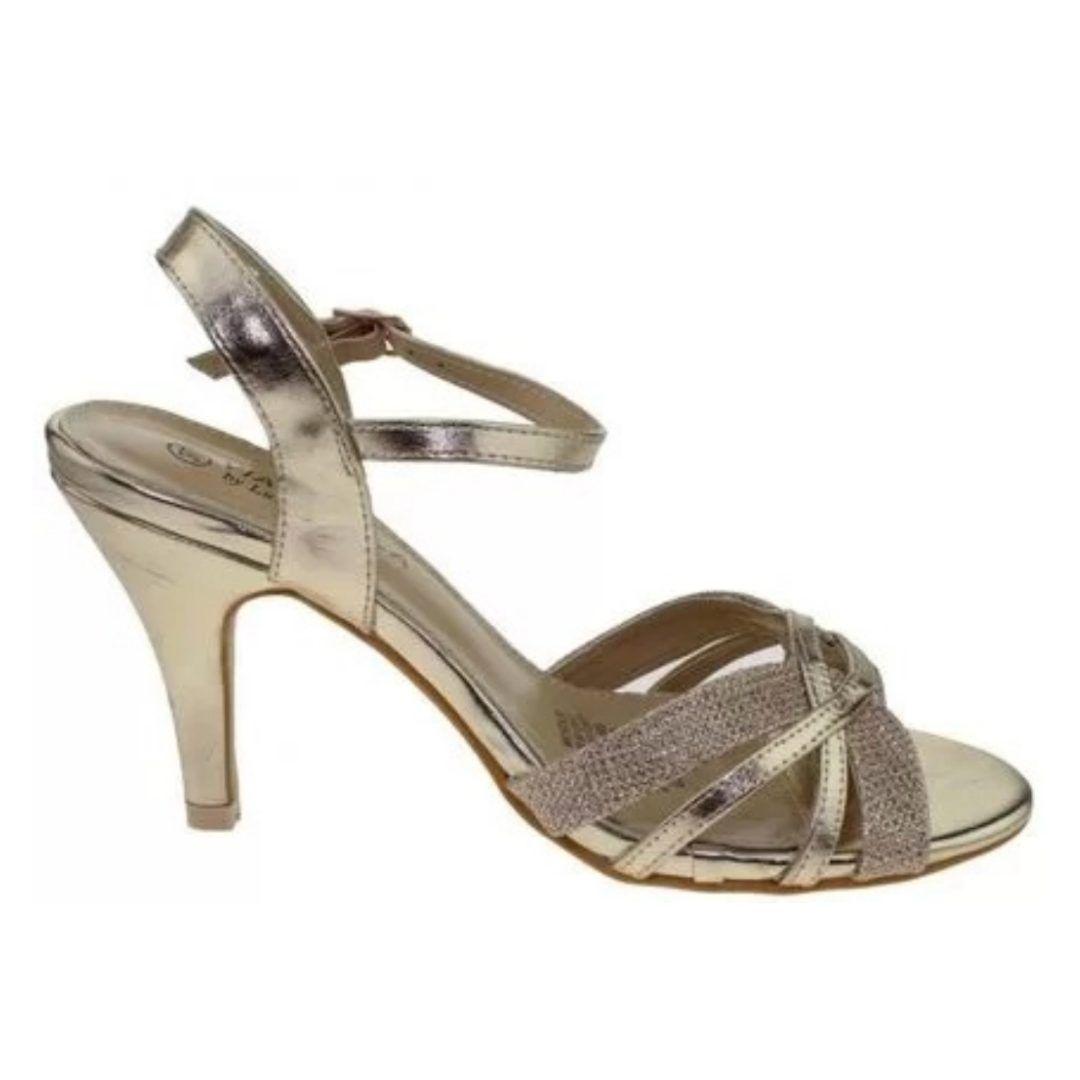 SANDALIAS VIA FRANCA DE FIESTA DORADO 5G8242-0