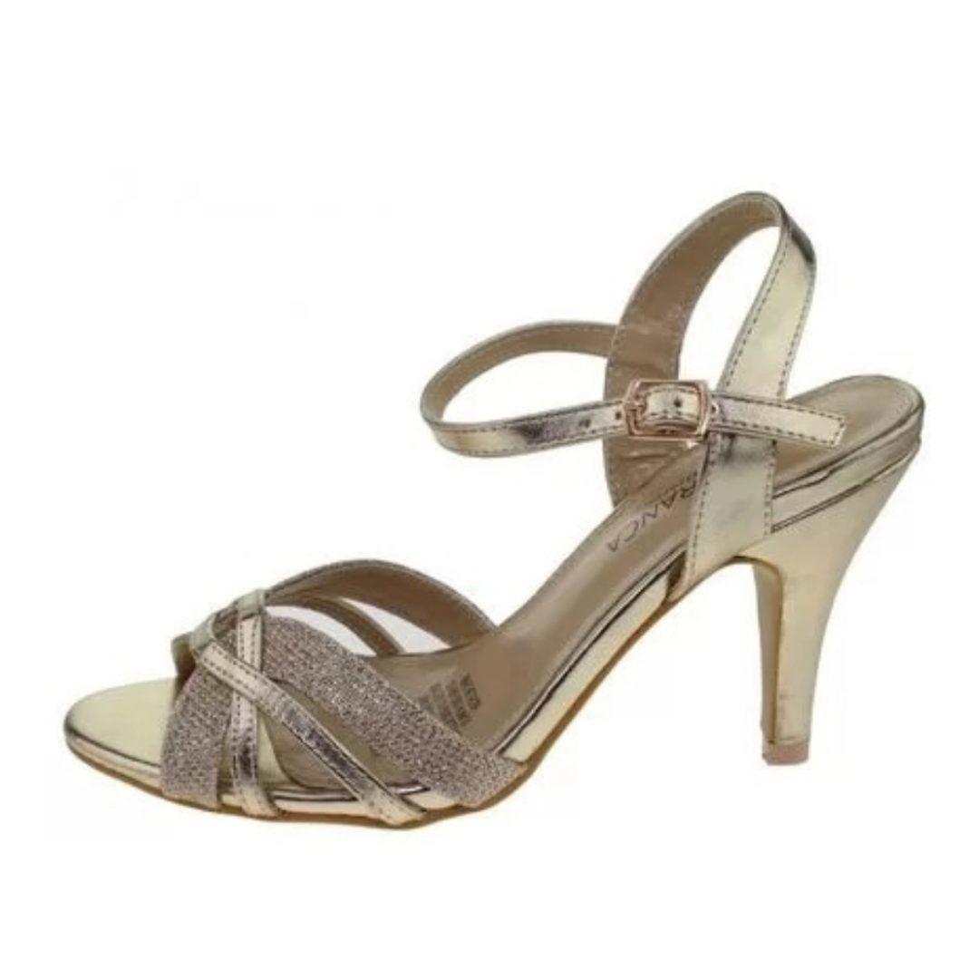 SANDALIAS VIA FRANCA DE FIESTA DORADO 5G8242-2