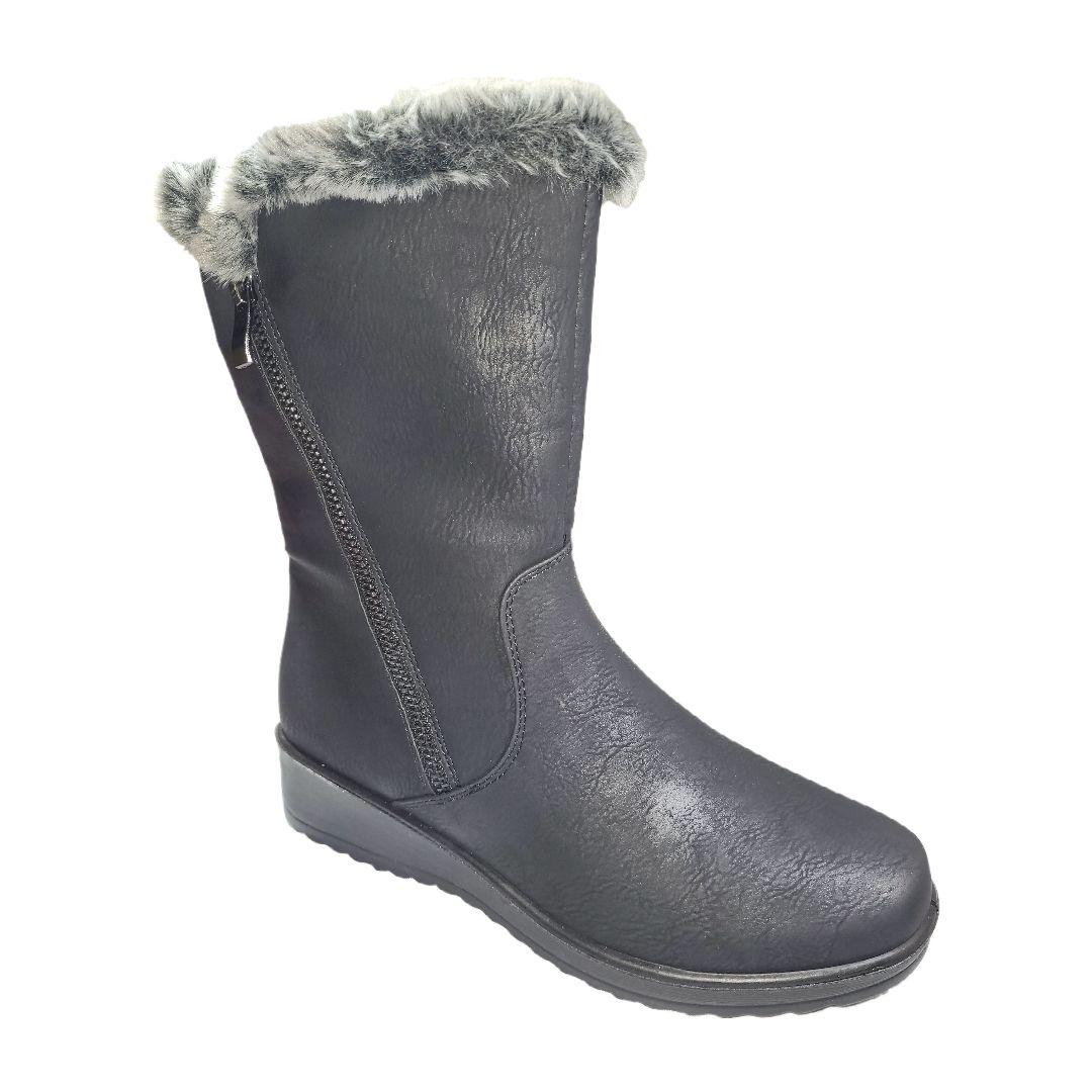 Botin Begoña Negra WAG716W22-0