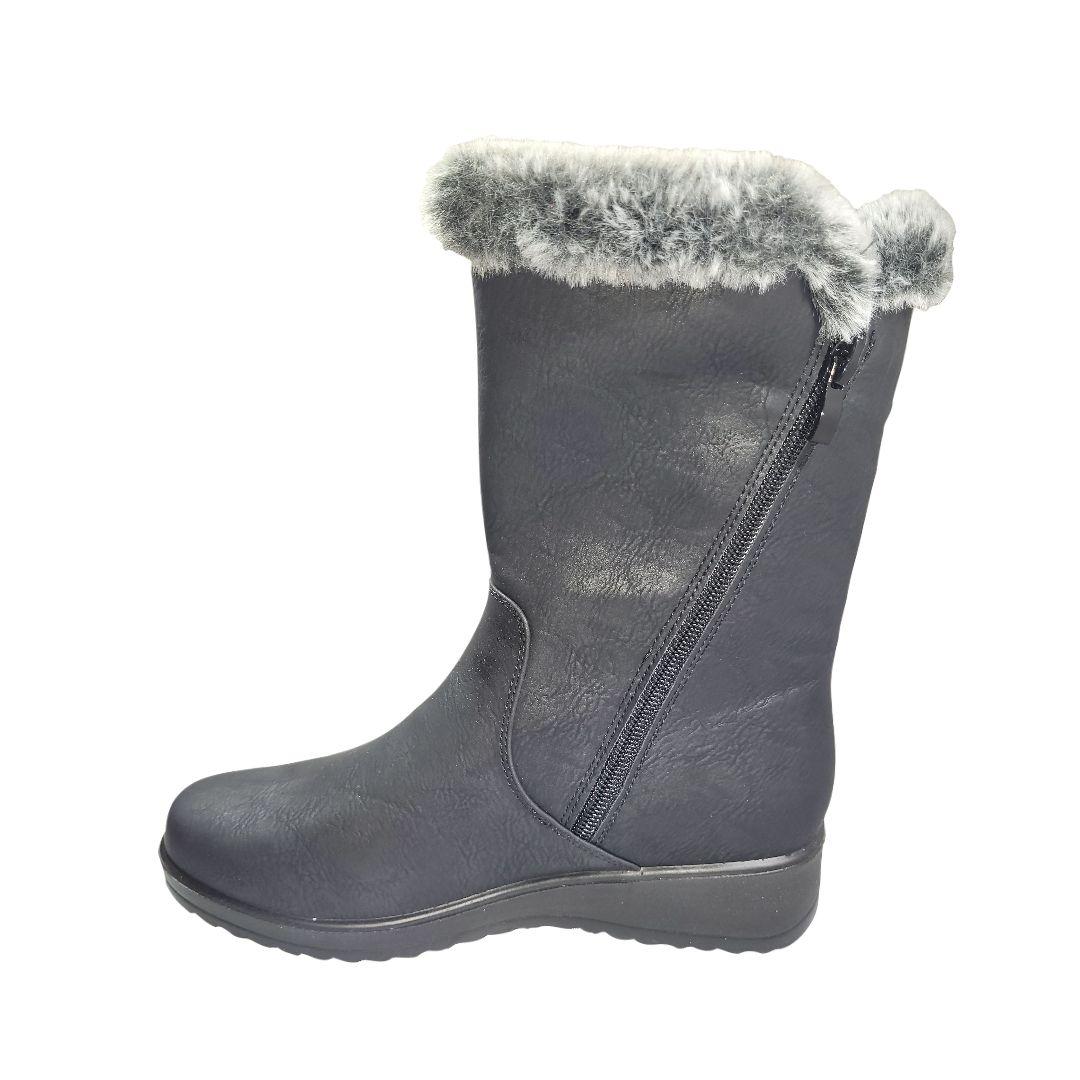 Botin Begoña Negra WAG716W22-1