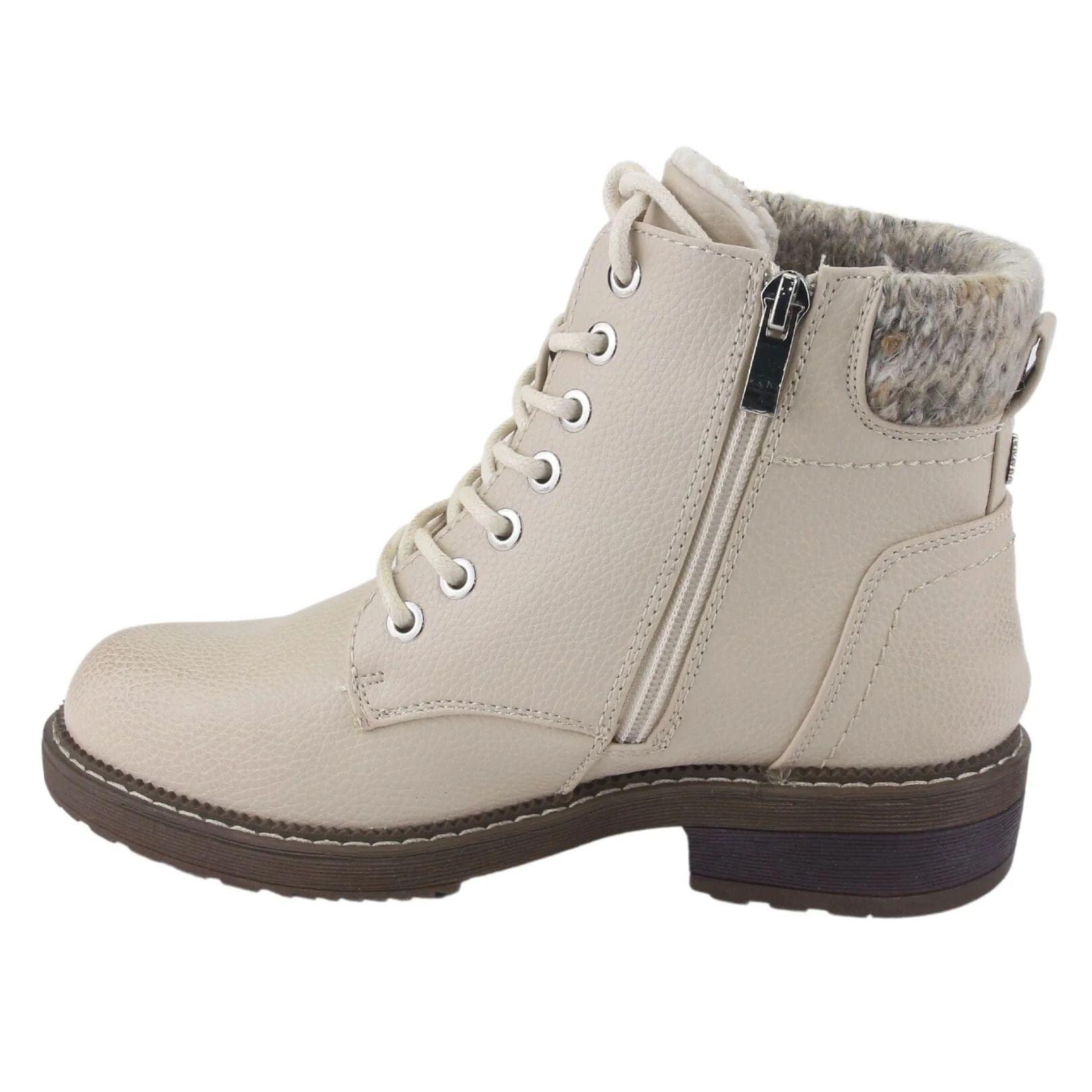 BOTIN CHALADA MUJER BEIGE CASUAL 1-ARMY-50-1