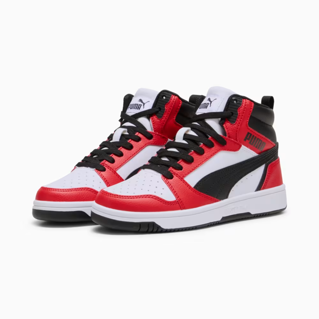 ZAPATILLAS URBANAS PUMA REBOUND V6 MID JUVENIL | 393831 03-2