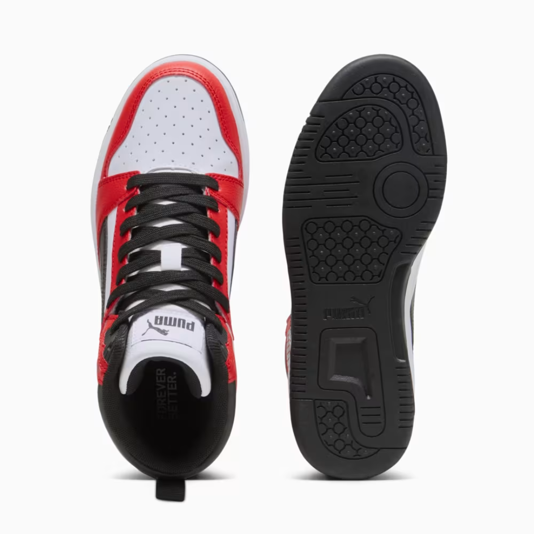 ZAPATILLAS URBANAS PUMA REBOUND V6 MID JUVENIL | 393831 03-3