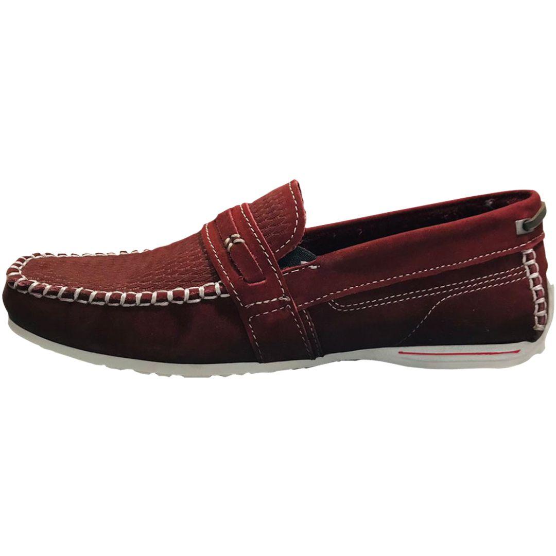 Mocasín de Cuero Pegada 140723-05-2