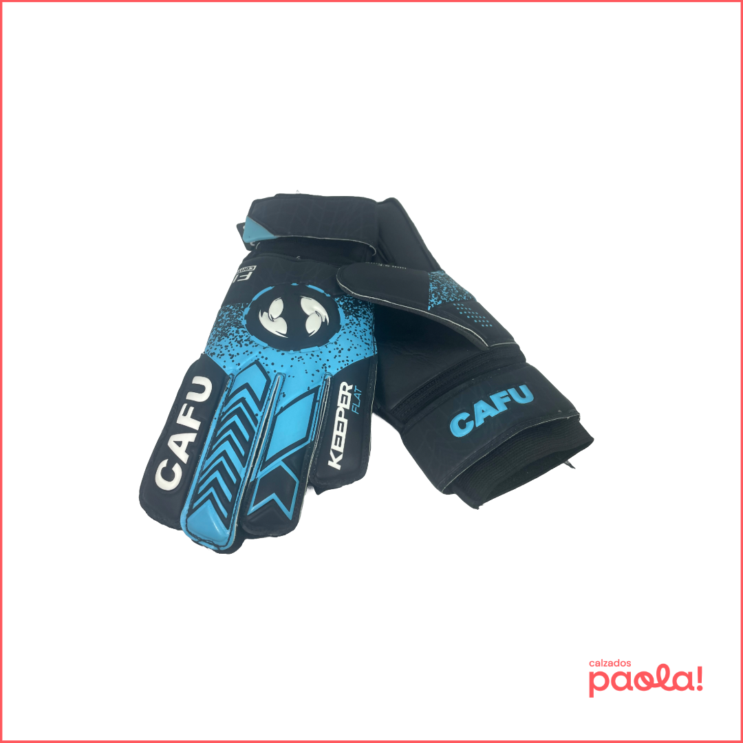 GUANTES DE ARQUERO CAFU AZULES | 52053226-2