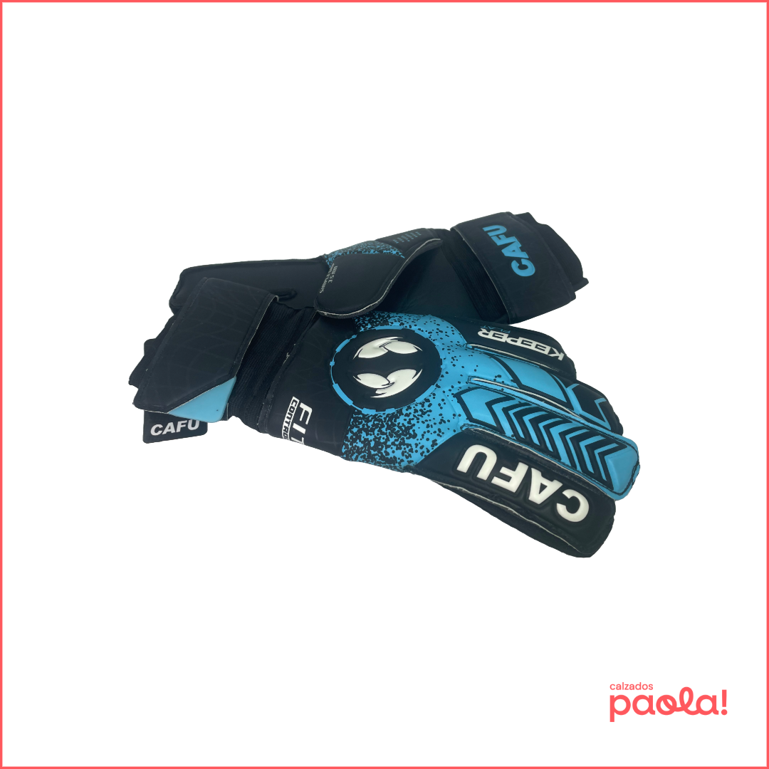 GUANTES DE ARQUERO CAFU AZULES | 52053226-3