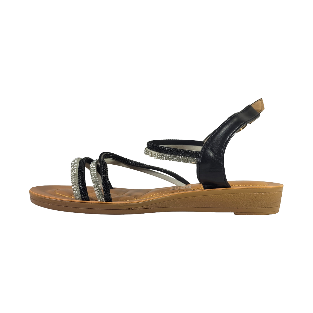 SANDALIAS AGUXI NEGRO MUJER | 6303-3