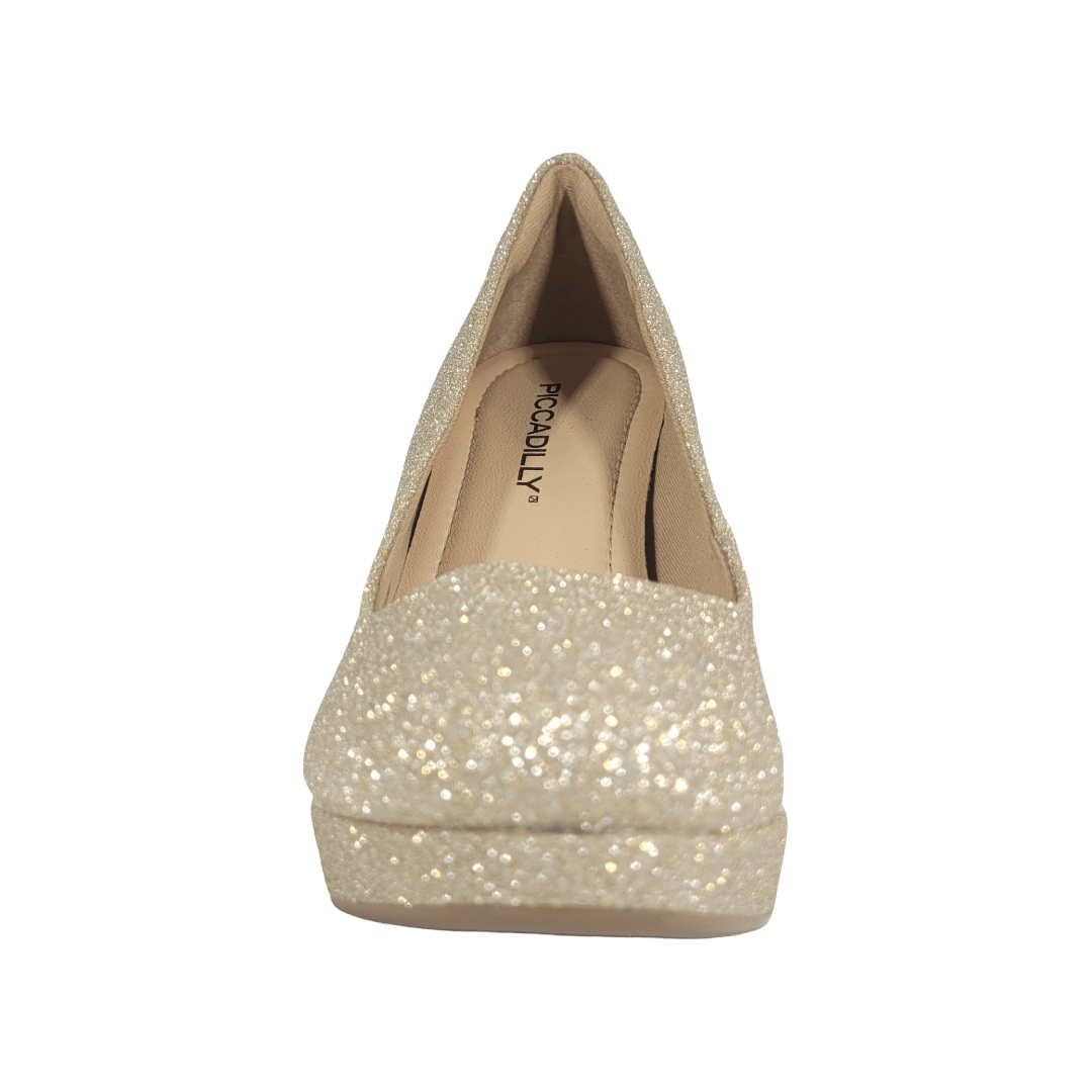 ZAPATOS FORMALES PICCADILLY CHAMPAGNE MUJER PI-84400100000080-3