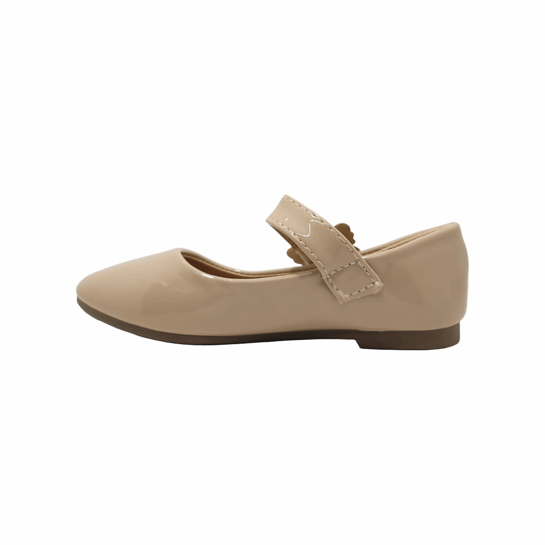 ZAPATOS HUALUNAOTE NIÑAS BEIGE | HLT-285B-2
