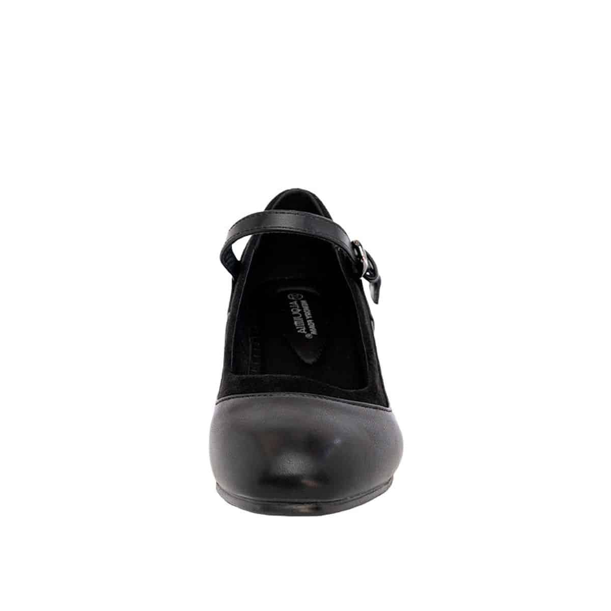 ZAPATO ALQUIMIA 35/40 DE CUECA NEGRO 3368-2