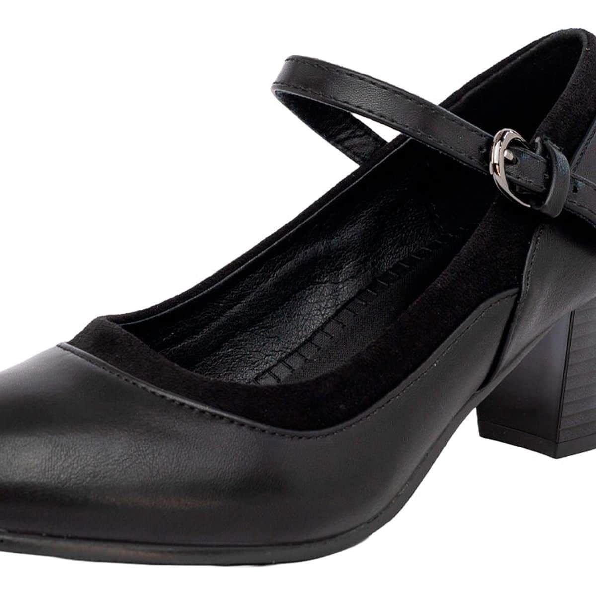 ZAPATO ALQUIMIA 35/40 DE CUECA NEGRO 3368-3