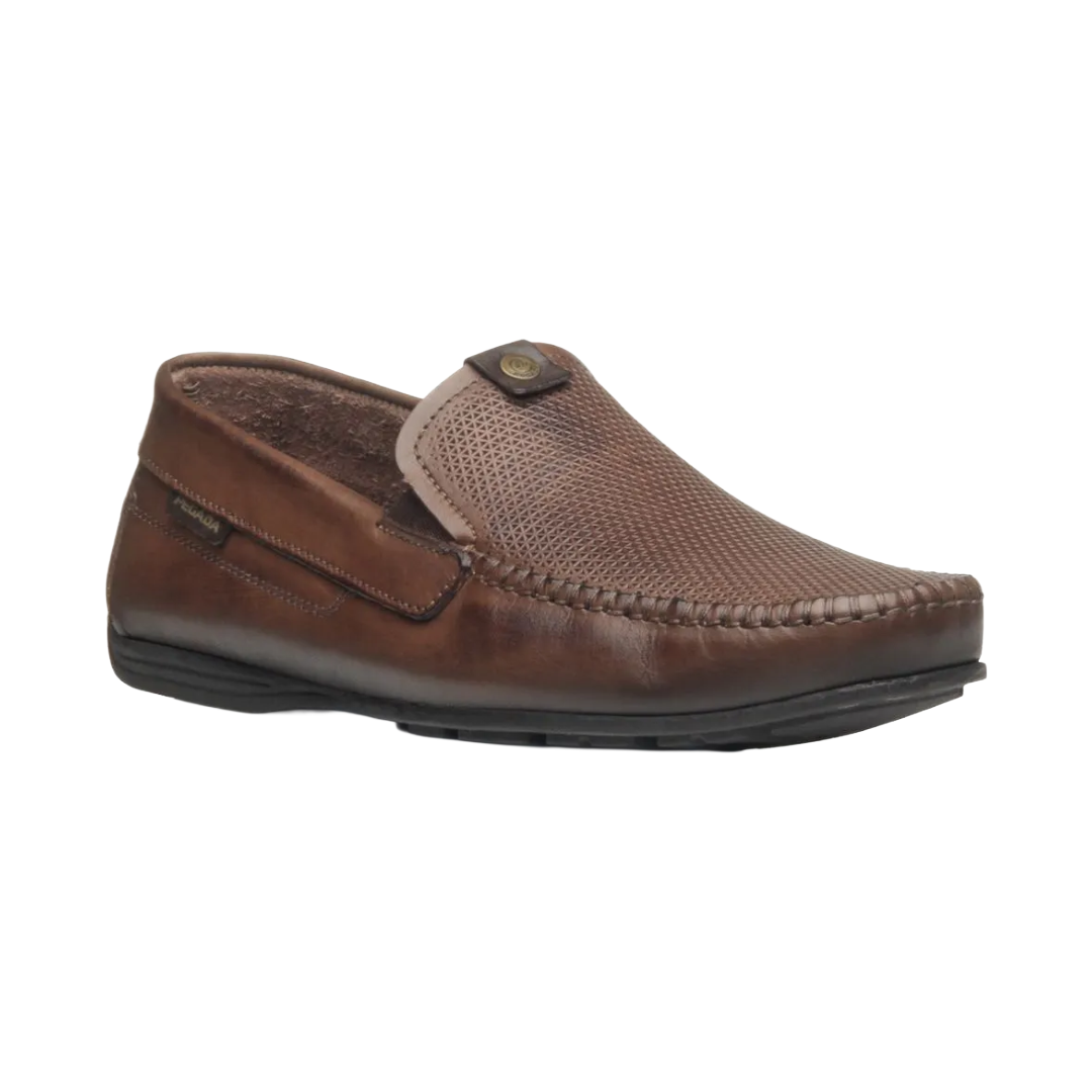 MOCASINES PEGADA CAFÉ HOMBRE 140741-01-1