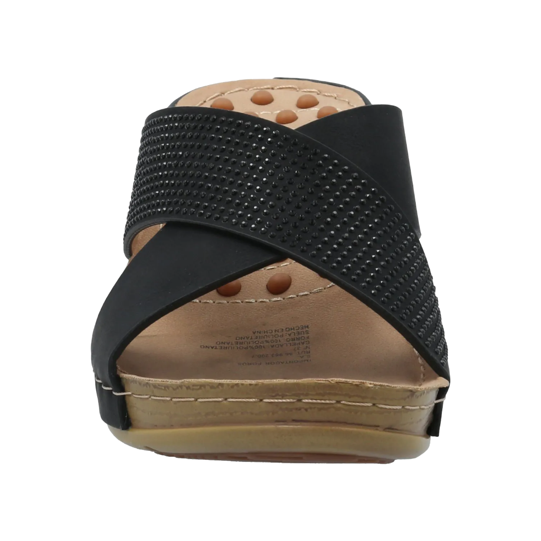 SANDALIAS AZALEIA FELICIANA 2 NEGRO CASUAL MUJER |AZ210011323-411-2