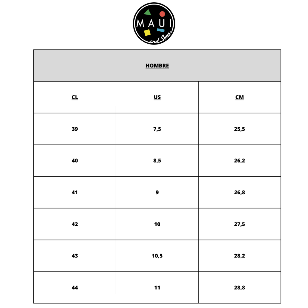 ZAPATILLA KAUPU MAUI AND SONS 5Z831-4