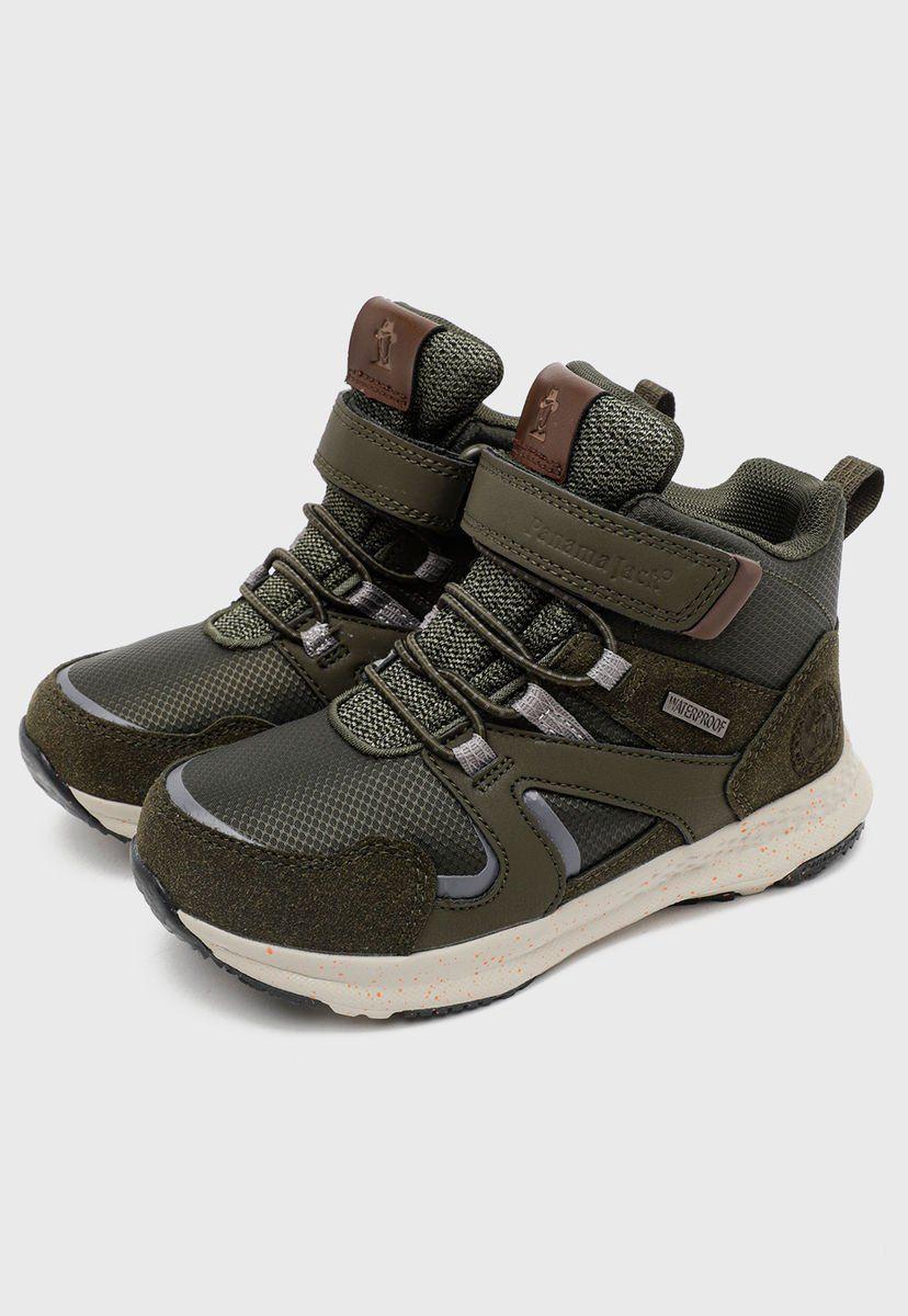 Botín Army Verde Panama Jack Niños KP112A6027B-0