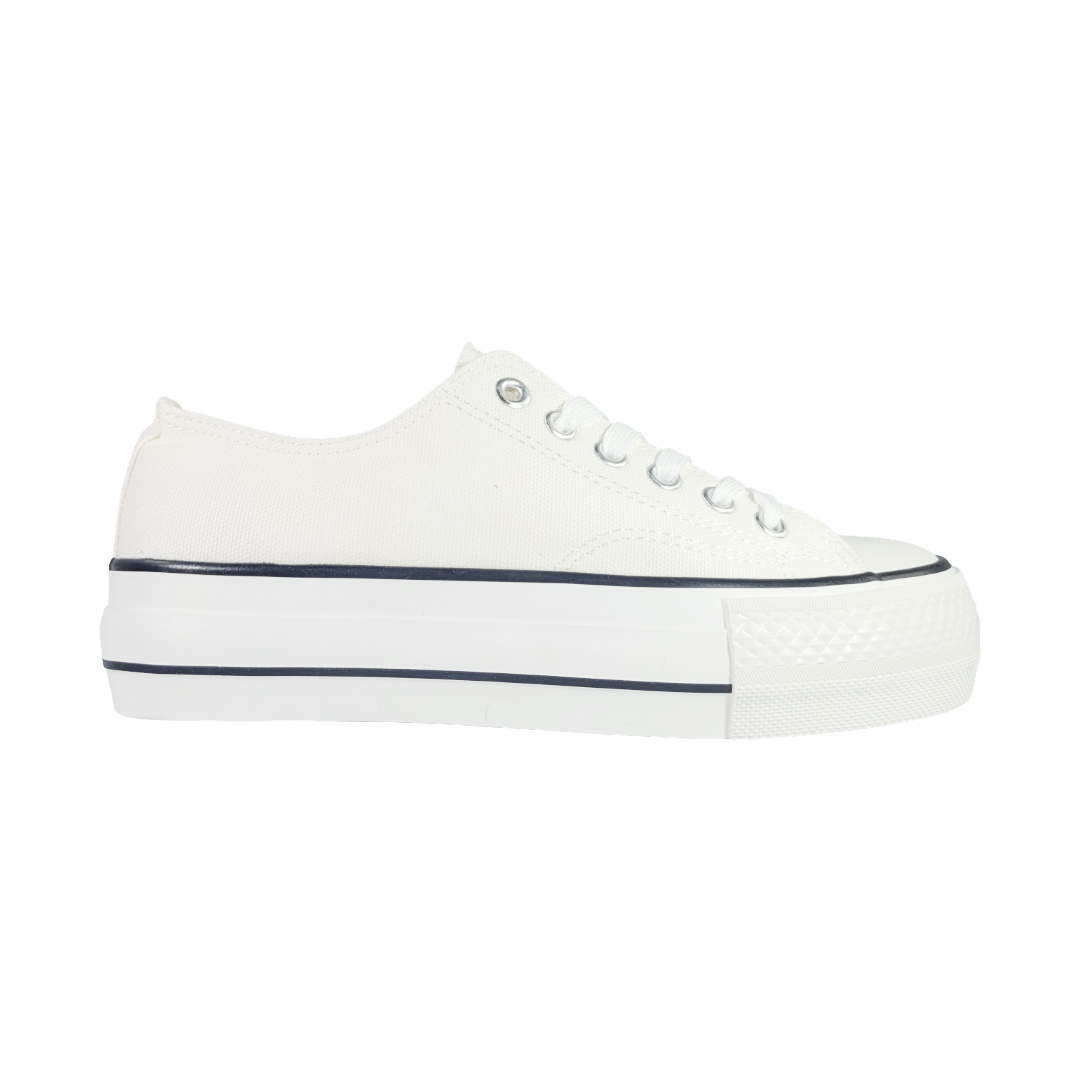 ZAPATILLAS URBANAS MD LONA BLANCO MUJER | 2J04-10-0