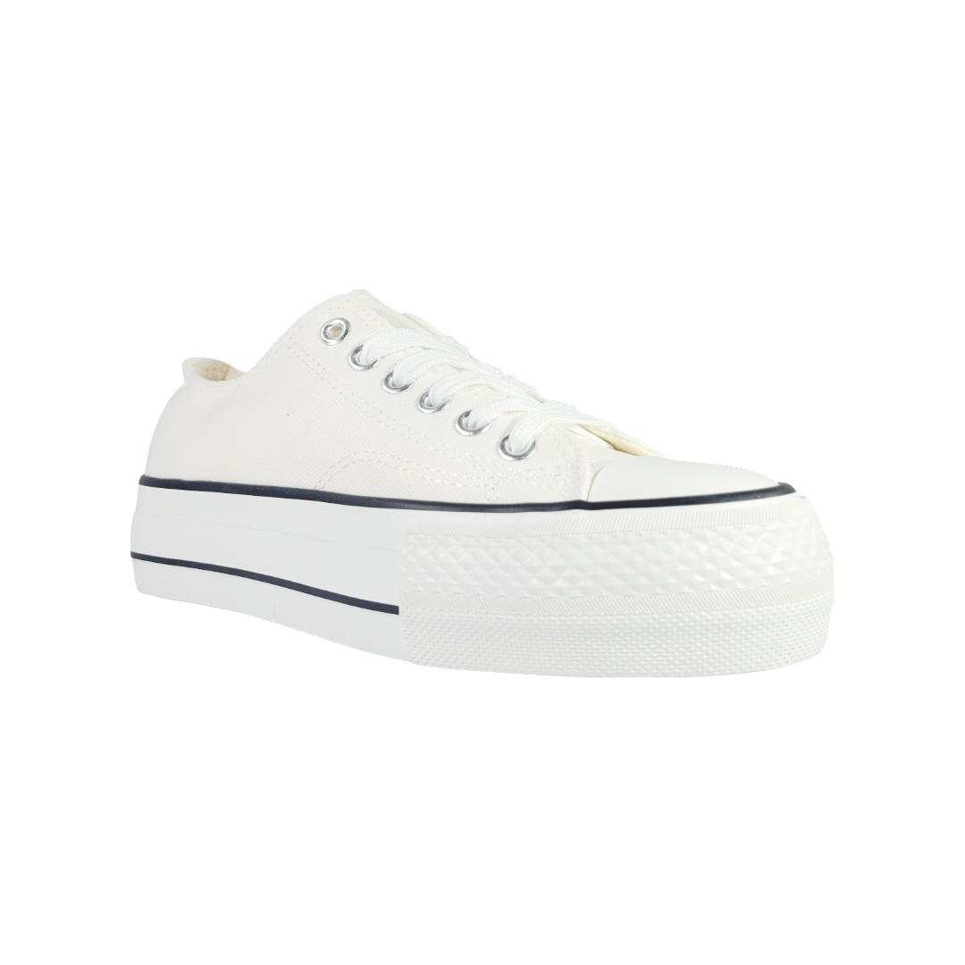 ZAPATILLAS URBANAS MD LONA BLANCO MUJER | 2J04-10-1